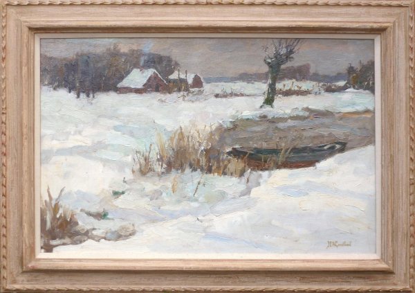 Jan Catharinus Goedhart - Winterlandschap