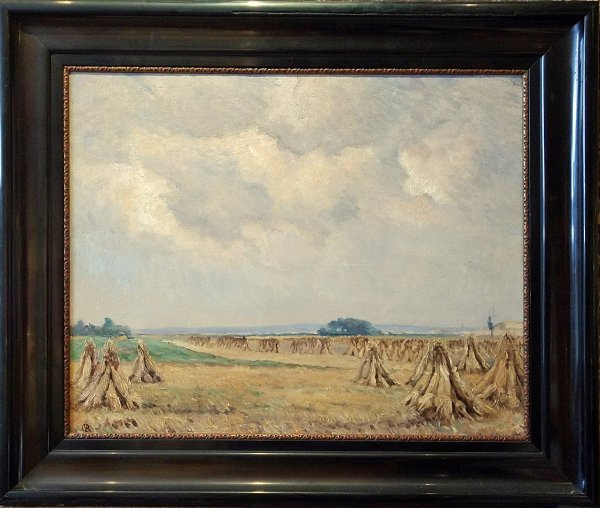 Johannes Mattheus Graadt van Roggen - Wijds korenveld bij Kootwijk (G)