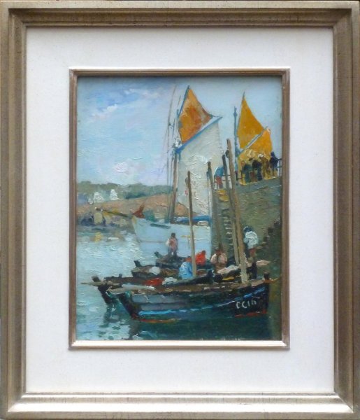 Willem (W.A.) Knip - Haven van Concarneau